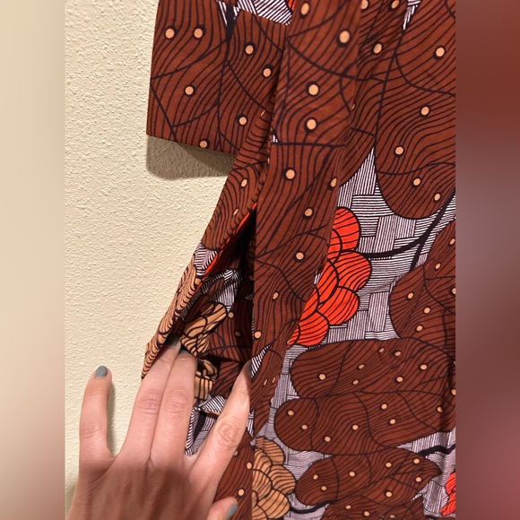 NWT ZURI Kenya Just One Dress Cotton Button Down - Picture 4 of 7